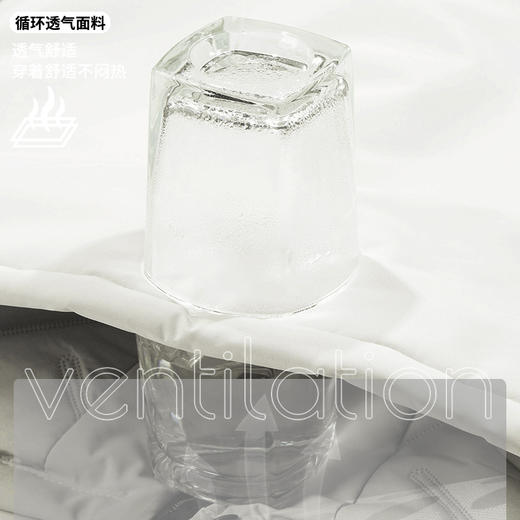 【精选】01E STATION 情侣款棉服外套（多色可选）  时尚百搭防风防水防静电情侣棉衣通勤保暖面包服可拆卸风帽 商品图5