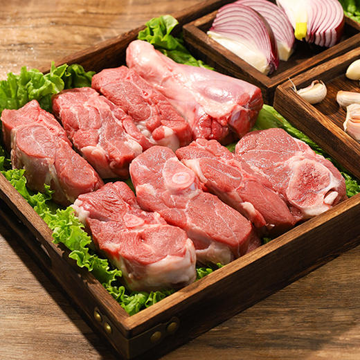 西鲜记 盐池滩羊 乳羔羊半只手把肉礼盒 4kg 商品图2