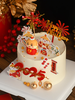 【2025新年蛋糕】蛇年大吉Happy New Year新年祝福蛋糕D款 商品缩略图0