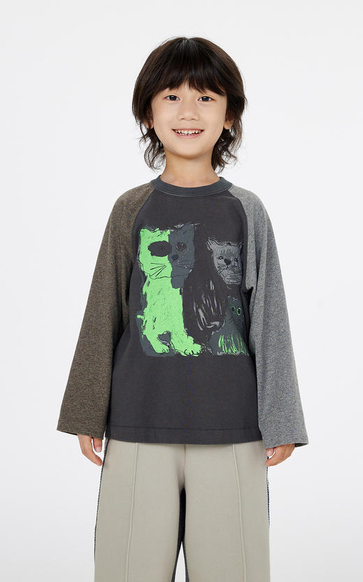 jnby  25年春款  长袖T恤  1P1112550 商品图0