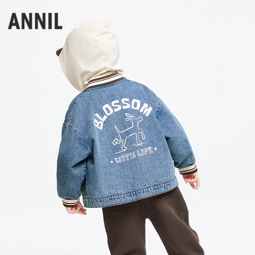 男童夹克外套春季新款安奈儿童装实体店同款XB515565 商品图2