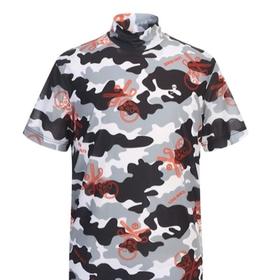 Mark&lona夏季骷髅头男款立领短袖高尔夫男装M221763