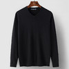 【100羊毛】罗蒙男士经典常青款羊毛衫男毛衣秋冬加厚保暖男士羊毛衫 商品缩略图1
