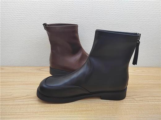 豪行秋冬新款23475823时尚休闲中跟女靴单靴短靴 商品图1