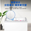 海尔（Haier）冰柜商用冰淇淋雪糕柜卧式冷柜大容量海鲜柜弧形透明玻璃门商场超市便利店组合岛柜冷冻售卖展示柜 339HZ冷冻冷藏转换带门锁300升以上1.2米长 商品缩略图4