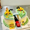 【创意挖掘机蛋糕】 商品缩略图0