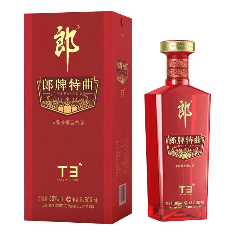 郎酒 郎牌特曲 T3精英版 50度 500ml*1瓶