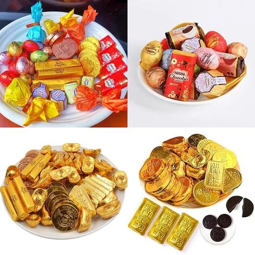 散徐福记奇欧比小金币巧克力（300±20g）口味随机 商品图2