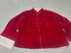 250149红色丝绒棉服 商品缩略图0