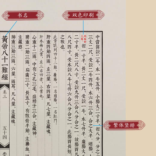 【崇贤馆】宣纸-中医黄帝八十一难经（一函一册）繁体竖排 商品图6