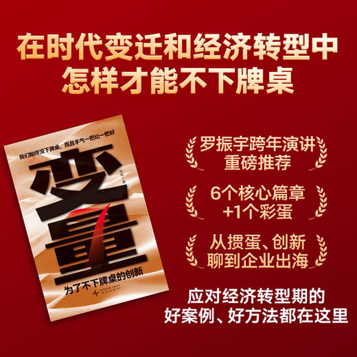 变量7：为了不下牌桌的创新（著名经济学者何帆年度力作/记录我们不肯服输的2024年） 商品图1