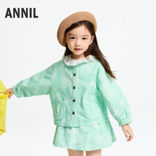 女童夹克外套春季新款安奈儿童装实体店同款XG515570 商品图1