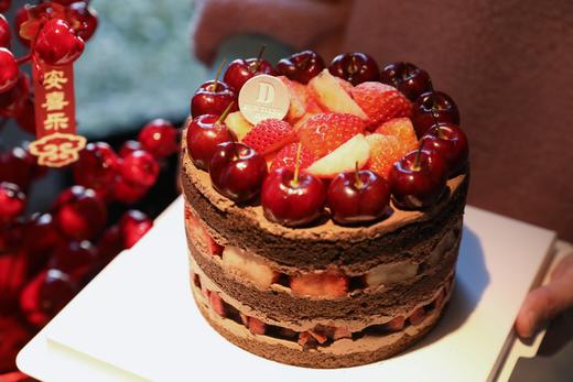 「顿享经典」草莓车厘子巧克力系列蛋糕—大吉大厘 商品图1