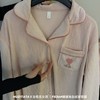 【超治愈❗️暖暖海岛绒家居服】奶乎乎马卡龙色系，暖绒绒陪你过冬！长袖上衣长裤套装组合，MUZITATA治愈系女孩女秋冬双面绒睡衣 商品缩略图2