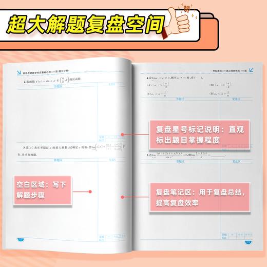 26考研数学郭伟220题-强化阶段第一本题册（数一二三通用） 商品图2