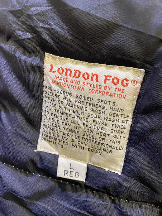 90年代 Vintage LONDON FOG 伦敦雾 羽绒外套_DJK(L) 商品图4