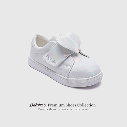 笛莎Deesha 女童童鞋2025春新款时尚洋气透气低帮板鞋 商品图1