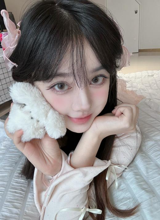 mimipark半年抛 月光扑克 黑灰/齿轮之心 黑粉/美感雷达 蓝/柔光滤镜 棕 14.2mm 【敏感眼不可】 商品图10