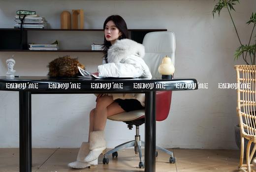 【门店同款】ENJOY冬季从“绒”冬日月光独白短款羽绒服 160364559 商品图6