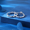【新年饰爱】卡蒂罗/KADER 爱意守护情侣对戒 莫比乌斯环新中式灵蛇设计可调节素戒一对 蛇年本命年好运配饰 商品缩略图11