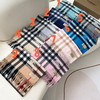 秋冬特惠💰240 巴宝莉深度水波纹经典羊毛格子围巾‼ 商品缩略图1
