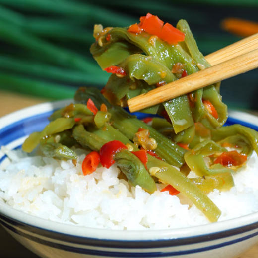 云南剁椒贡菜 爆辣过瘾 开胃下饭 鲜嫩贡菜融合油润爆辣小米辣  好吃到停不下来 商品图1