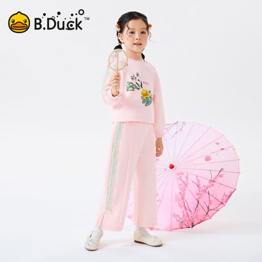 【套装】bduck小黄鸭童装春秋女童国风汉服105-150 BF1681012 商品图3