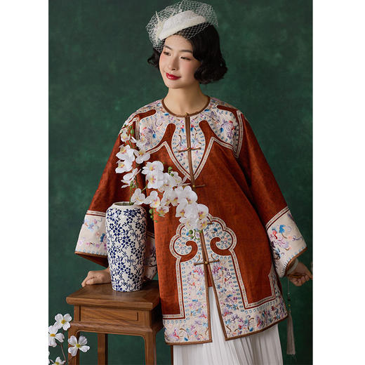 L242536-T香云纱外套 商品图1