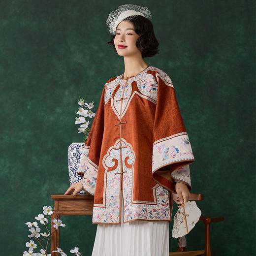 L242536-T香云纱外套 商品图3