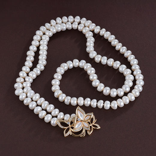 子佩集珍珠毛衣链【ZMYL-62】珍珠2412 商品图1