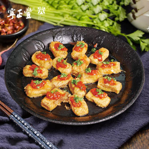 【宁正丰】黄山徽州毛豆腐 生品煎品 安徽特产徽菜食材 居家烹饪餐厅实惠下饭菜 180g*2盒 商品图4
