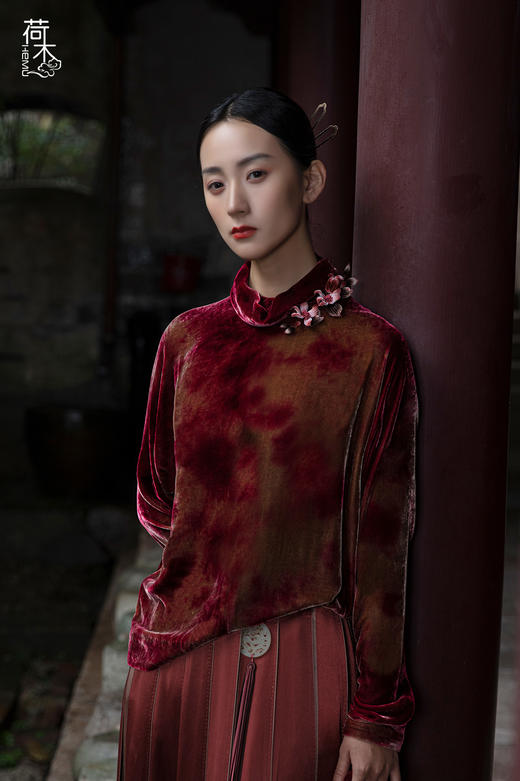 荷木HEMU丨落金·上衣 商品图1