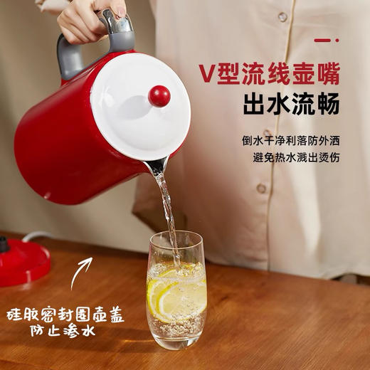 大宇电热水壶恒温热水壶家用烧水壶全自动保温一体不锈钢大容量 商品图2