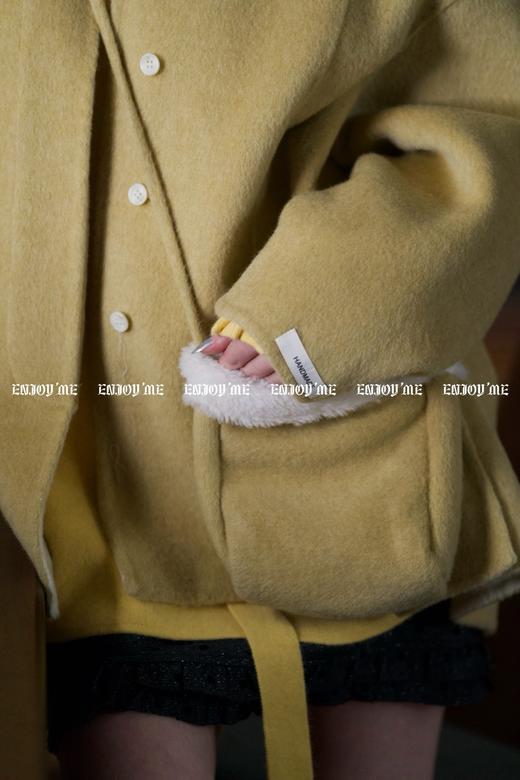 【门店同款】ENJOY冬季柔韧与共斗篷款包包大衣 160599614 商品图14