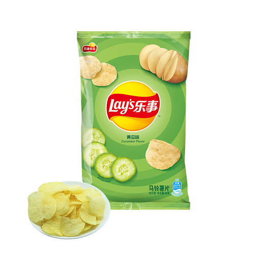 乐事薯片黄瓜味40g 商品图0
