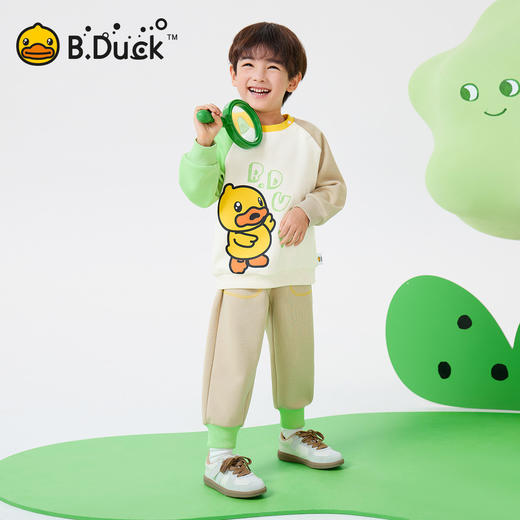 【套装】bduck小黄鸭童装春秋男童套装90-130 BF1681007 商品图3