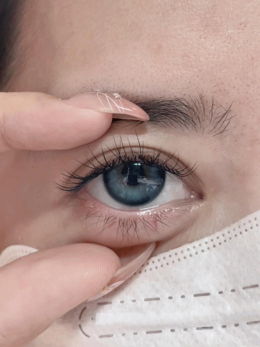 TINA媞娜 暗夜冰岛 大直径半年抛 14.5 蓝黑大直径美瞳 黑边美瞳 蓝色美瞳 商品图2