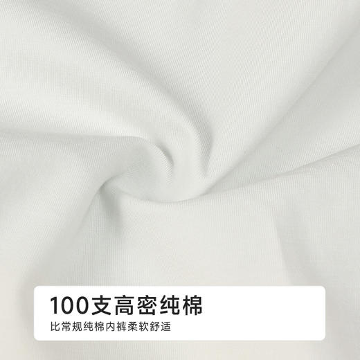 都市丽人纯棉100支棉舒肤棉双百系列平角裤LKH5B5 商品图7