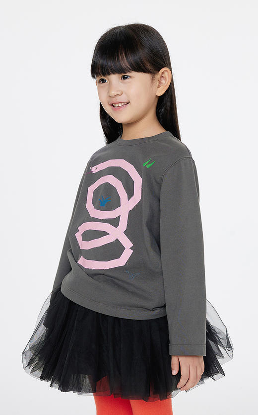 jnby   25年春款  长袖T恤   1P1112490 商品图5