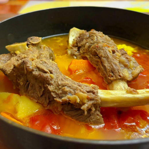 内蒙古手把牛排(带脊骨) 净重4斤装 原肉原切 送炖卤牛羊肉调料 商品图6