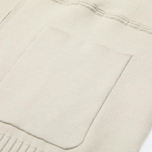 【卷边螺纹】罗蒙立领拉链针织外套男舒适针织开衫外套男士毛衣 商品图6