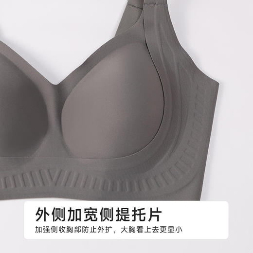 【代言人同款】都市丽人内衣软尺码内衣薄泳布VBRA提拉无钢圈文胸LBH6K5 商品图5