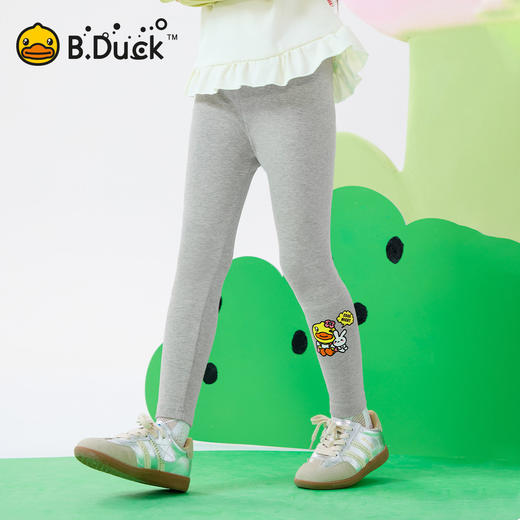 bduck小黄鸭童装春秋女童弹力打底裤长裤110-160 FF1663023 商品图0