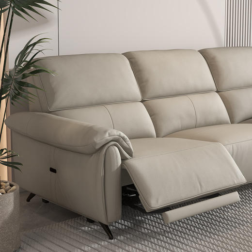 顾家家居整装 现代舒适 皮艺功能沙发 KZ.9056菲拉 商品图3