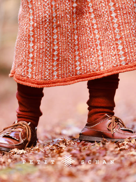 PETIT SCHAN小闪 ACC#032 impression 底色 羊绒小圈纱绢丝手工染色护膝袜套 商品图1