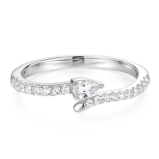 【新年饰爱】卡蒂罗/KADER 爱意守护情侣对戒 莫比乌斯环新中式灵蛇设计可调节素戒一对 蛇年本命年好运配饰 商品图4