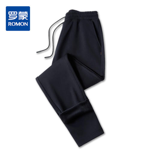 【加厚加绒】罗蒙男士秋冬四面弹加绒裤子休闲裤男运动裤男长裤 商品图10