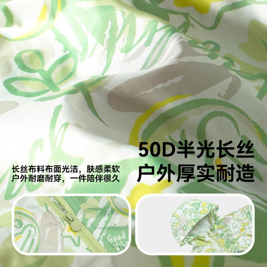 bduck小黄鸭童装春秋儿童连帽外套女童防风衣运动上衣105-150 BF1611058 商品图2