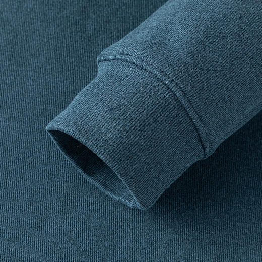 【含绵羊毛&桑蚕丝】罗蒙加绒加厚假两件针织衫男舒适毛衣男士针织衫 商品图7