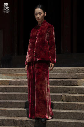 荷木HEMU丨落金·阔腿裤